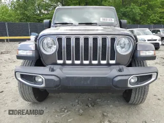 2021 Jeep Wrangler Unlimited Sahara с VIN 1C4HJXEN2MW645748, выставлен на аукционе Copart как лот 56001495 с пробегом 88 737 миль миль и Списание • Salvage title. История ставок и продаж доступна на DreamBid. Изображение 5.