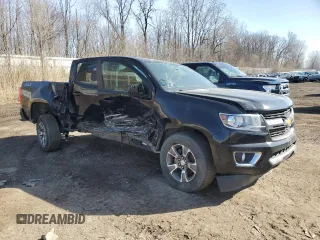 2020 Chevrolet Colorado 4WD Z71 with VIN 1GCGTDEN1L1179813, listed as a Copart auction lot 48595975 with 106,385 mi miles and Clean title. Bid and sale history available at DreamBid. Image 4.