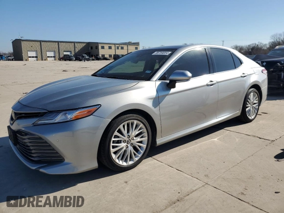2018 Toyota Camry XSE with VIN 4T1BZ1HK1JU002212, listed as a Copart auction lot 86759854 with 51,865 mi miles and Salvage title. Bid and sale history available at DreamBid. Image 1.