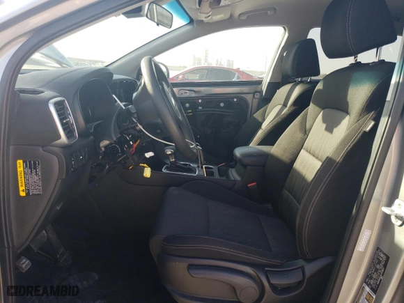 2020 Kia Sportage LX with VIN KNDPM3ACXL7676657, listed as a Copart auction lot 46152385 with 92,123 mi miles and Salvage Title. Bid and sale history available at carsss.com. Image 7.