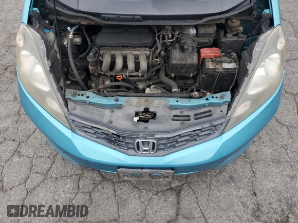 2012 Honda Fit Sport with VIN JHMGE8H50CC005800, listed as a Copart auction lot 53135995 with 212,902 mi miles and Clean Title. Bid and sale history available at carsss.com. Image 12.