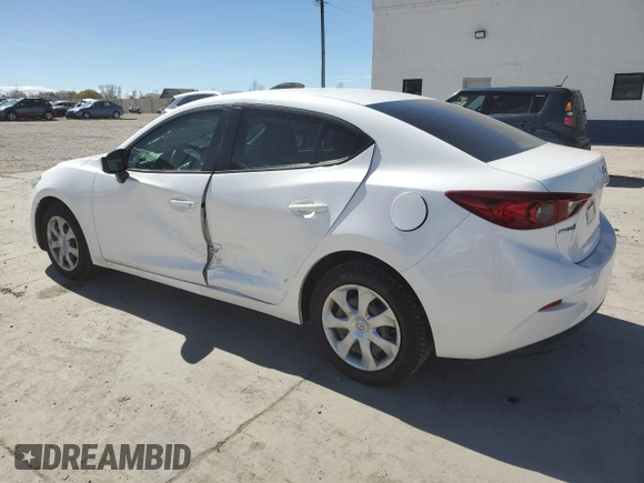 2017 Mazda 3 Sport with VIN 3MZBN1U77HM107818, listed as a Copart auction lot 50429485 with 45,603 mi miles and Salvage Title. Bid and sale history available at DreamBid. Image 2.