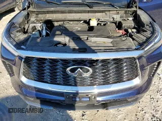 2022 Infiniti QX60 Luxe with VIN 5N1DL1FS9NC331653, listed as a Copart auction lot 76532844 with 55,578 mi miles and Salvage title. Bid and sale history available at DreamBid. Image 12.