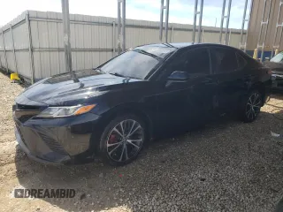 2019 Toyota Camry LE with VIN 4T1B11HK9KU723144, listed as a Copart auction lot 45474645 with 194,673 mi miles and Clean Title. Bid and sale history available at carsss.com. Image 1.