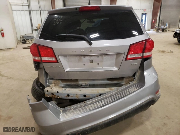 2017 Dodge Journey GT with VIN 3C4PDCEG1HT677051, listed as a Copart auction lot 46615345 with 114,771 mi miles and Clean Title. Bid and sale history available at carsss.com. Image 7.