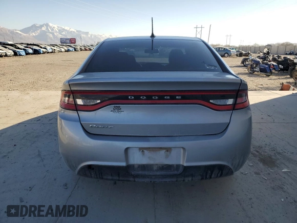 2015 Dodge Dart SXT with VIN 1C3CDFBB5FD265277, listed as a Copart auction lot 42800175 with 139,450 mi miles and Salvage Title. Bid and sale history available at carsss.com. Image 6.
