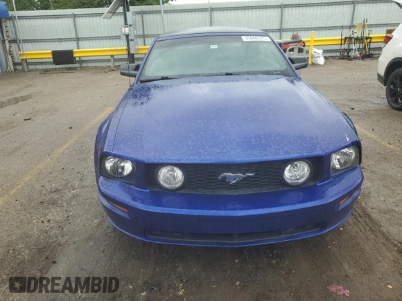 2005 Ford Mustang GT Deluxe with VIN 1ZVHT85H055196732, listed as a Copart auction lot 55848375 with 148,083 mi miles and Salvage Title. Bid and sale history available at DreamBid. Image 5.