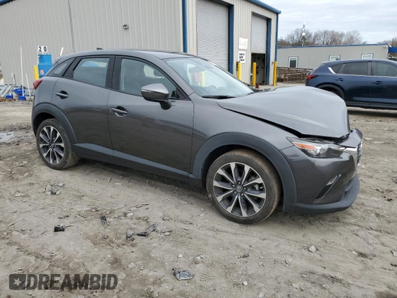 2019 Mazda CX-3 Touring with VIN JM1DKFC7XK1438335, listed as a Copart auction lot 51751125 with 41,995 mi miles and Salvage Title. Bid and sale history available at carsss.com. Image 4.