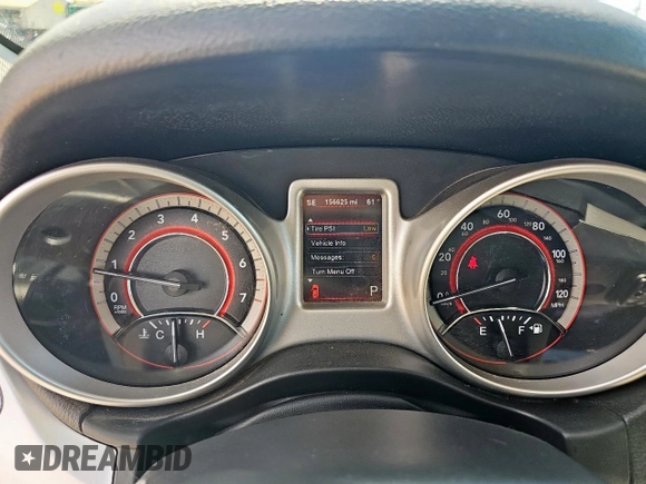 2013 Dodge Journey SXT with VIN 3C4PDCBB7DT594646, listed as a Copart auction lot 54531365 with 156,625 mi miles and Clean Title. Bid and sale history available at carsss.com. Image 8.