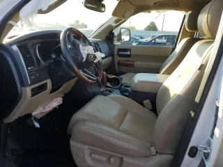 2019 Toyota Sequoia Platinum with VIN 5TDDY5G15KS168285, listed as a Copart auction lot 74146624 with 108,438 mi miles and Salvage Title. Bid and sale history available at carsss.com. Image 7.