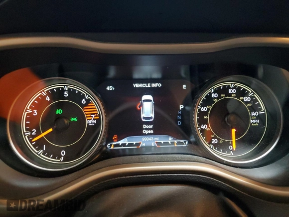 2018 Jeep Cherokee Limited with VIN 1C4PJMDB4JD554439, listed as a Copart auction lot 50589175 with 99,943 mi miles and Salvage title. Bid and sale history available at DreamBid. Image 9.