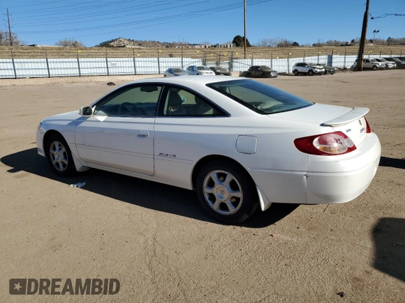 2002 Toyota Solara SE with VIN 2T1CF28PX2C599393, listed as a Copart auction lot 83866384 with 192,882 mi miles and Clean Title. Bid and sale history available at DreamBid. Image 2.