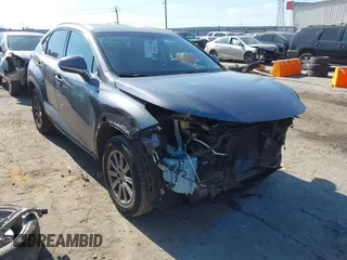 2016 Lexus NX 200t with VIN JTJBARBZ5G2073592, listed as a IAAI auction lot 41508268 with 87,900 mi miles. Bid and sale history available at carsss.com. Image 1.