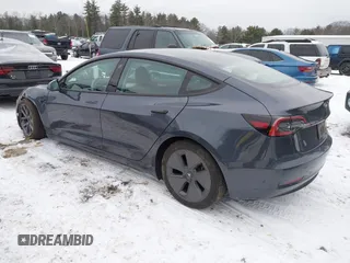2023 Tesla Model 3 Long Range with VIN 5YJ3E1EBXPF708122, listed as a IAAI auction lot 41185314 with 27,765 mi miles and . Bid and sale history available at DreamBid. Image 3.
