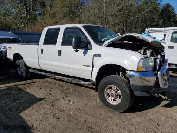 2004 Ford Super Duty F-350 SRW XL with VIN 1FTSW31PX4ED43363, listed as a Copart auction lot 48063565 with 0 mi miles and Salvage Title. Bid and sale history available at carsss.com. Image 4.