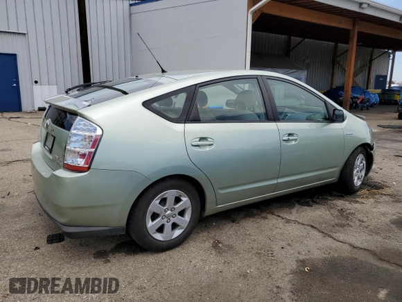 2008 Toyota Prius with VIN JTDKB20U083443017, listed as a Copart auction lot 53355265 with 146,958 mi miles and Salvage Title. Bid and sale history available at DreamBid. Image 3.