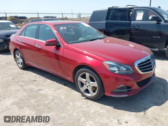 2014 Mercedes-Benz E-Class E 350 Sport with VIN WDDHF5KB1EA974641, listed as a IAAI auction lot 41898088 with 83,515 mi miles. Bid and sale history available at carsss.com. Image 1.