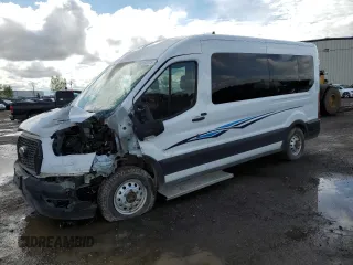 2021 Ford Transit Passenger XL z VIN 1FBAX9C80MKA35741, wystawiony jako Copart lot #58192175 z przebiegiem 205 945 mil mil oraz Szkody całkowita. Historia ofert i sprzedaży dostępna na DreamBid. Obrazek 1.