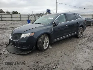 2014 Lincoln MKT EcoBoost with VIN 2LMHJ5AT0EBL50918, listed as a Copart auction lot 42805225 with 193,040 mi miles and Salvage Title. Bid and sale history available at DreamBid. Image 1.