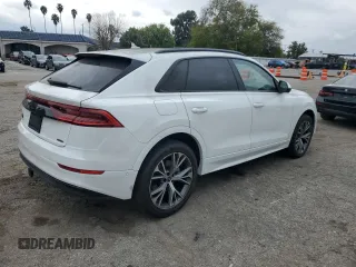 2021 Audi Q8 Premium with VIN WA1AVAF15MD018823, listed as a Copart auction lot 45412314 with 19,713 mi miles and Clean Title. Bid and sale history available at carsss.com. Image 3.