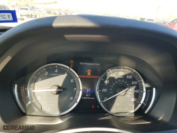 2017 Acura MDX w/Technology Pkg with VIN 5J8YD4H59HL000024, listed as a Copart auction lot 46974635 with 120,274 mi miles and Salvage Title. Bid and sale history available at carsss.com. Image 9.