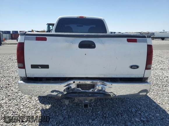 2006 Ford F-250 XL with VIN 1FTSX20586EB32799, listed as a Copart auction lot 57609635 with 272,580 mi miles and Salvage title. Bid and sale history available at DreamBid. Image 6.
