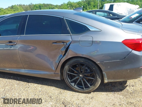 2019 Honda Accord Sedan Sport 1.5T with VIN 1HGCV1F37KA148067, listed as a IAAI auction lot 41724588 with 91,659 mi miles. Bid and sale history available at carsss.com. Image 17.