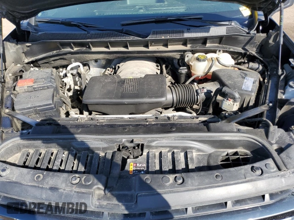 2021 Chevrolet Silverado 1500 RST with VIN 1GCUYEEL8MZ213046, listed as a Copart auction lot 46525415 with 59,671 mi miles and Salvage Title. Bid and sale history available at carsss.com. Image 11.