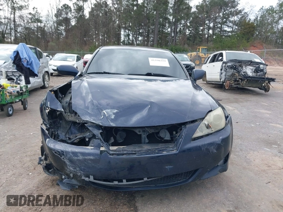 2006 Lexus IS 250 Manual with VIN JTHBK262565003168, listed as a IAAI auction lot 41590359 with 180,400 mi miles. Bid and sale history available at carsss.com. Image 13.