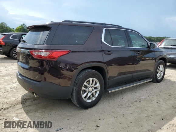 2020 Chevrolet Traverse LT Cloth with VIN 1GNERGKWXLJ324732, listed as a Copart auction lot 61791255 with 49,524 mi miles and Salvage title. Bid and sale history available at DreamBid. Image 3.