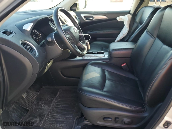 2019 Nissan Pathfinder S with VIN 5N1DR2MN0KC594658, listed as a Copart auction lot 87026584 with 67032 miles and Non Repairable. Bid and sale history available at carsss.com. Image 7.