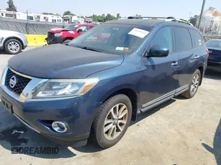 2013 Nissan Pathfinder Platinum with VIN 5N1AR2MM9DC655065, listed as a IAAI auction lot 42698219 with 113,545 mi miles and . Bid and sale history available at DreamBid. Image 2.