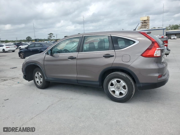 2015 Honda CR-V LX with VIN 3CZRM3H38FG700102, listed as a Copart auction lot 50966415 with 128,223 mi miles and Salvage Title. Bid and sale history available at carsss.com. Image 2.