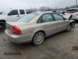 2005 Volvo S80 with VIN YV1TS592051407935, listed as a Copart auction lot 40319174 with 0 mi miles and Salvage Title. Bid and sale history available at carsss.com. Image 3.