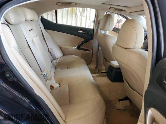 2007 Lexus IS 350 with VIN JTHBE262772010116, listed as a Copart auction lot 56351775 with 199,969 mi miles and Salvage title. Bid and sale history available at DreamBid. Image 10.