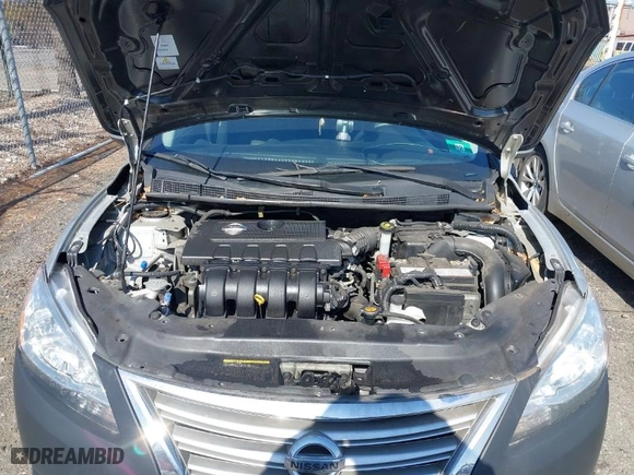 2014 Nissan Sentra SV with VIN 3N1AB7AP9EY243647, listed as a IAAI auction lot 42076843 with 158,891 mi miles. Bid and sale history available at carsss.com. Image 10.
