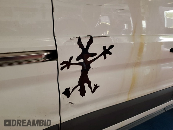 2016 Ford Transit Cargo with VIN 1FTYE1YMXGKB48799, listed as a IAAI auction lot 42304844 with 251,034 mi miles and . Bid and sale history available at DreamBid. Image 14.