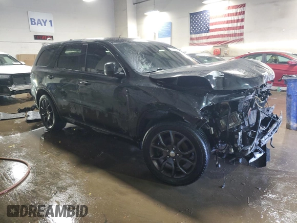 2015 Dodge Durango R/T with VIN 1C4SDJCT6FC908470, listed as a Copart auction lot 50535465 with 88,075 mi miles and Salvage Title. Bid and sale history available at carsss.com. Image 4.