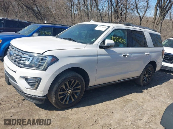 2019 Ford Expedition Limited with VIN 1FMJU2AT0KEA48449, listed as a IAAI auction lot 41754803 with 91,502 mi miles. Bid and sale history available at carsss.com. Image 17.