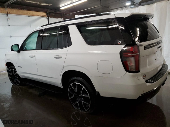 2022 Chevrolet Tahoe RST with VIN 1GNSKRKD5NR193196, listed as a Copart auction lot 49671215 with 0 mi miles and Salvage Title. Bid and sale history available at carsss.com. Image 2.