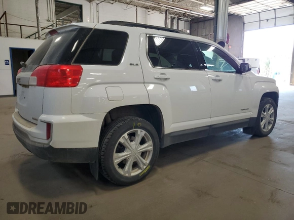 2017 GMC Terrain SLE with VIN 2GKFLTEK6H6306107, listed as a Copart auction lot 53516345 with 90,399 mi miles and Salvage Title. Bid and sale history available at carsss.com. Image 3.