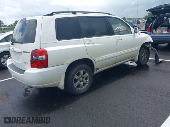 2005 Toyota Highlander z VIN JTEGP21AX50084893, wystawiony jako IAAI lot #42187305 z przebiegiem 275 113 mil mil oraz . Historia ofert i sprzedaży dostępna na DreamBid. Obrazek 4.