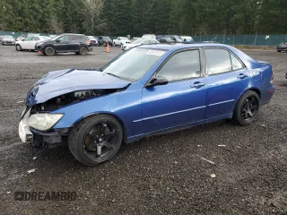 2003 Lexus IS 300 with VIN JTHBD192330069906, listed as a Copart auction lot 48547675 with 169,528 mi miles and Salvage Title. Bid and sale history available at carsss.com. Image 1.