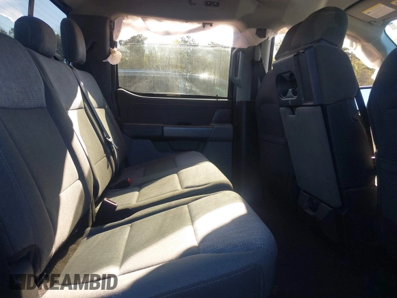 2021 Ford F-150 XL with VIN 1FTEW1EP9MFC67009, listed as a IAAI auction lot 41895221 with 55,417 mi miles. Bid and sale history available at carsss.com. Image 8.
