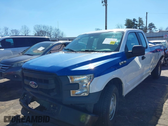 2016 Ford F-150 XL with VIN 1FTEX1CF4GKF14780, listed as a IAAI auction lot 41734179 with 357,525 mi miles and . Bid and sale history available at DreamBid. Image 16.