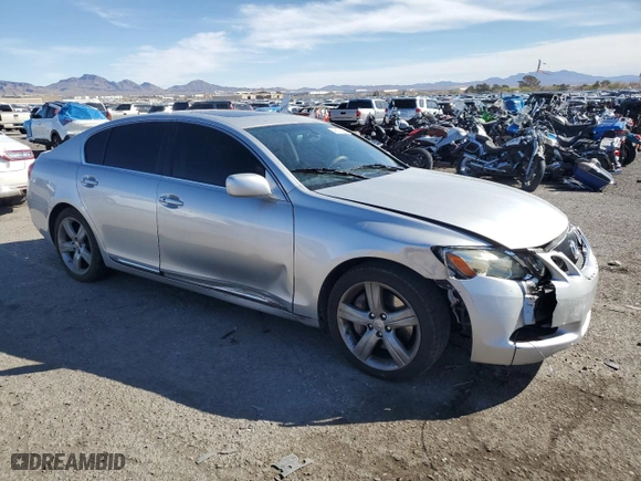 2007 Lexus GS 350 with VIN JTHBE96S870011702, listed as a Copart auction lot 48177065 with 254,722 mi miles and Salvage Title. Bid and sale history available at carsss.com. Image 4.