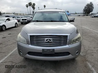 2012 Infiniti QX56 8-passenger with VIN JN8AZ2ND6C9716343, listed as a Copart auction lot 56209835 with 212,249 mi miles and Clean Title. Bid and sale history available at DreamBid. Image 5.
