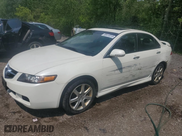 2005 Acura TSX with VIN JH4CL95895C802638, listed as a Copart auction lot 60413315 with 287,173 mi miles and Clean title. Bid and sale history available at DreamBid. Image 1.