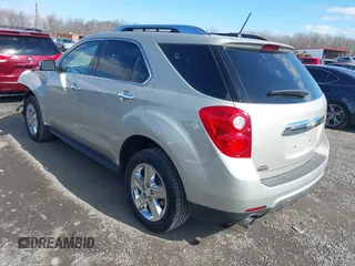 2015 Chevrolet Equinox LTZ with VIN 2GNFLHE33F6147763, listed as a IAAI auction lot 41631330 with 62,571 mi miles. Bid and sale history available at carsss.com. Image 3.
