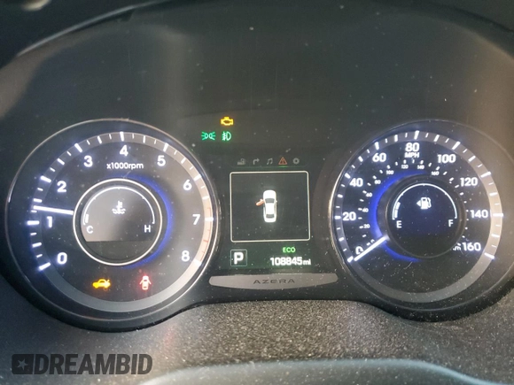 2017 Hyundai Azera z VIN KMHFG4JG5HA589539, wystawiony jako Copart lot #85772794 z przebiegiem 108 845 mil mil oraz Szkoda całkowita • Salvage title. Historia ofert i sprzedaży dostępna na DreamBid. Obrazek 9.